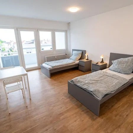 公寓 Monteurwohnung Mit Top-anbindung - Atrium 普丰斯塔特